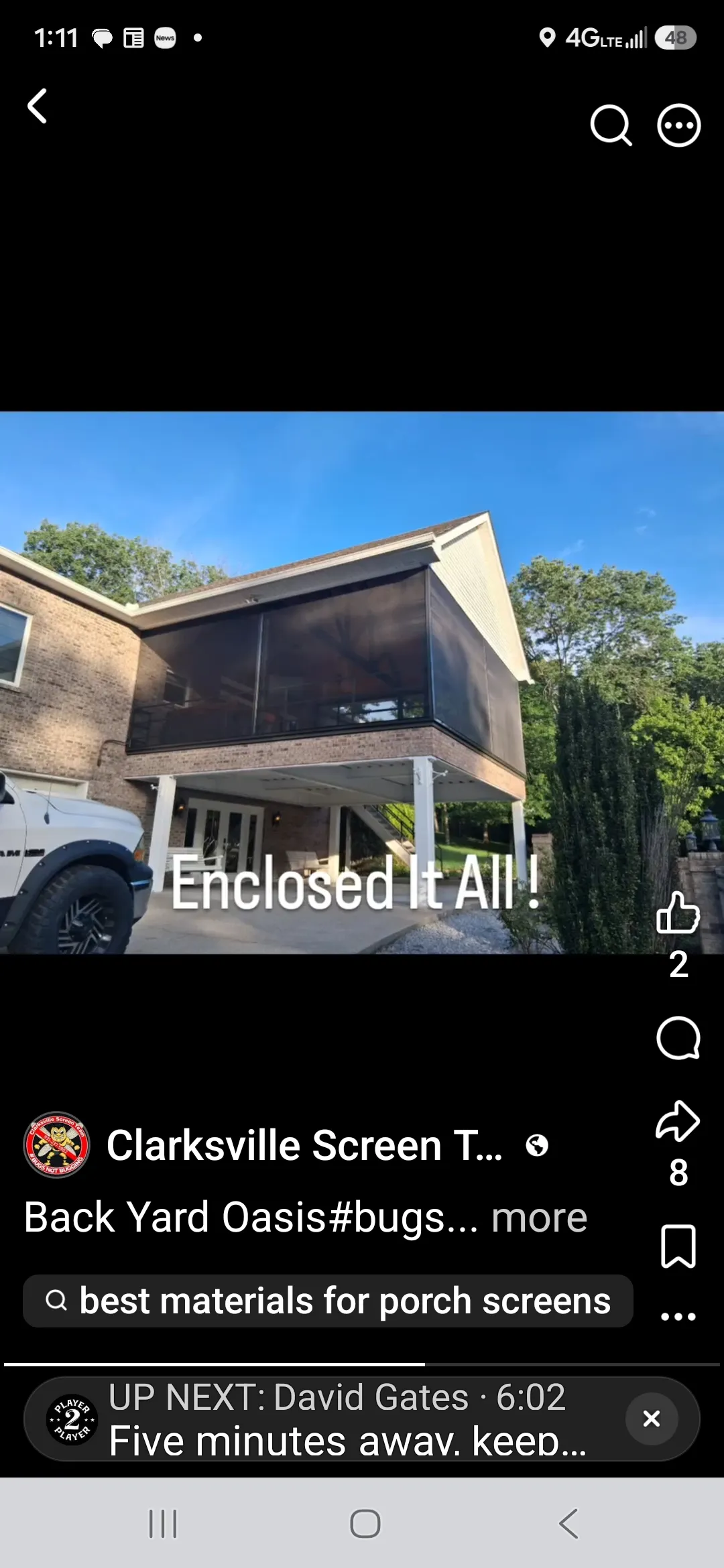 Custom Screened Porch Builds in Clarksville TN That Actually Fit Your Life