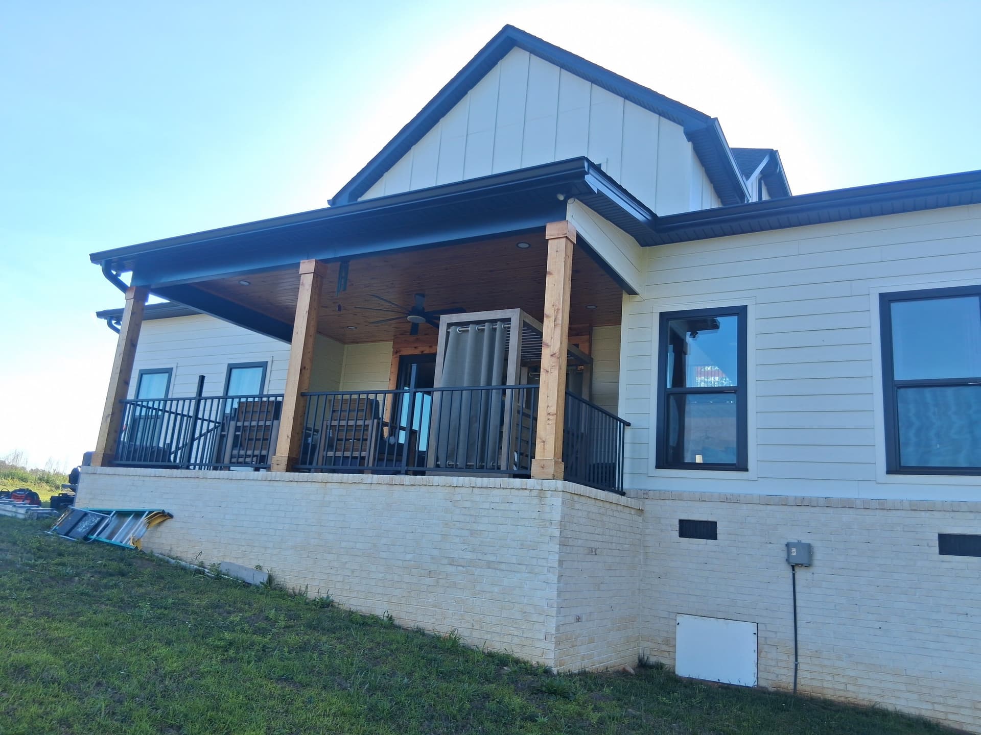 Privacy Screening Turns This Clarksville Porch Into a Private Paradise image