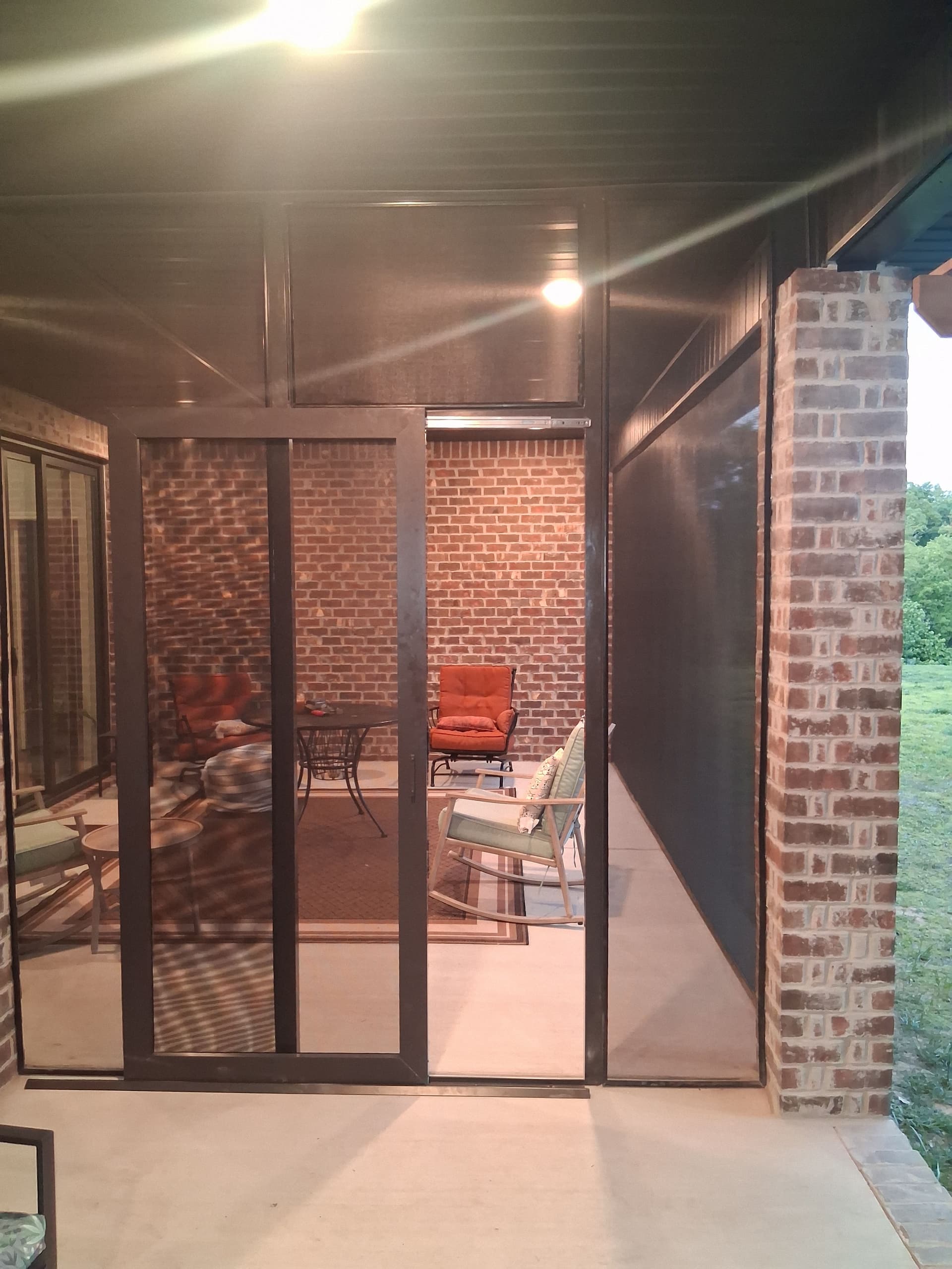 Screened Patio Build in Indian Mound Keeps the Bugs Out image