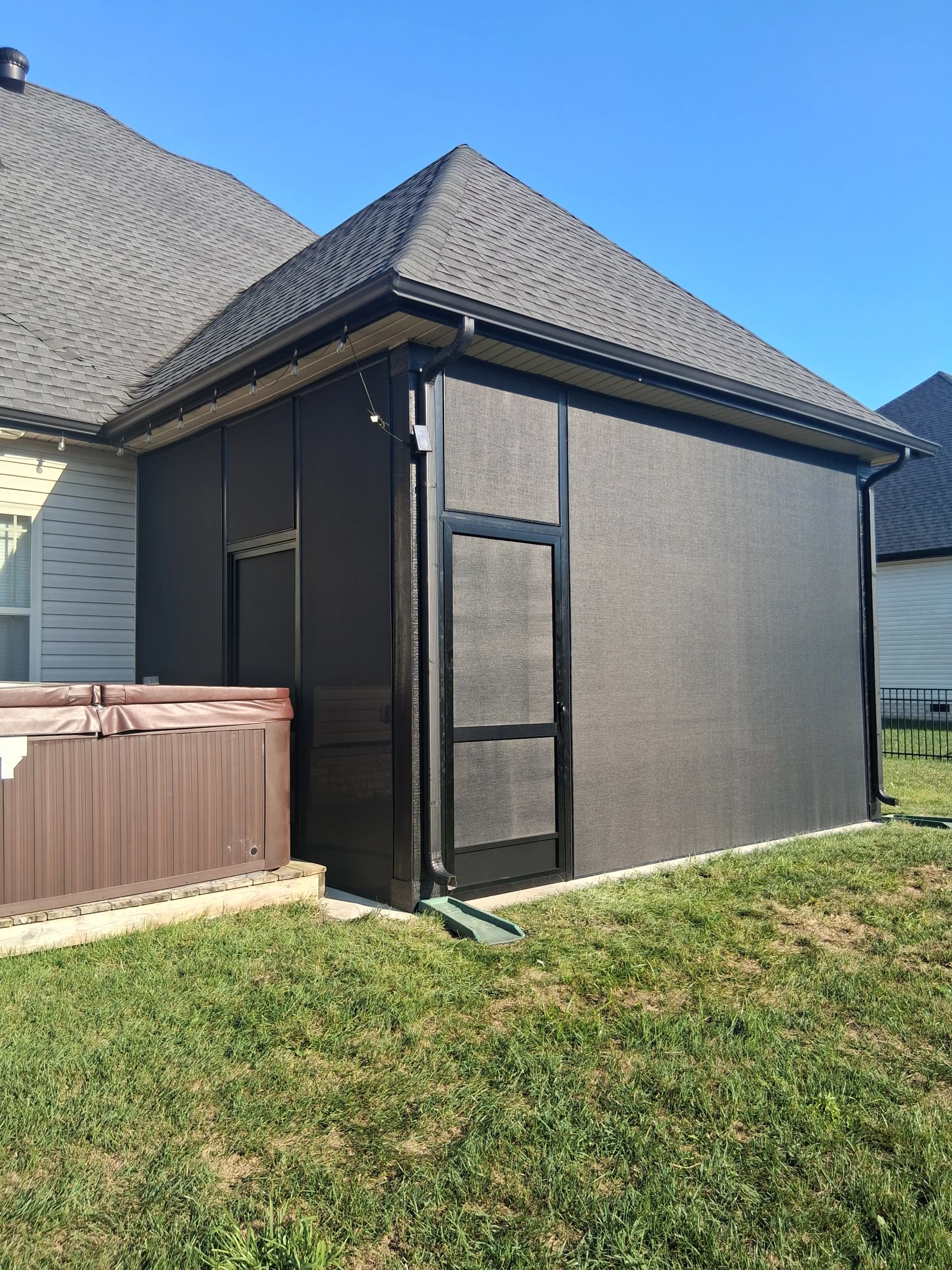 Gallery photos for Screened Patio Build Adds Privacy and Bug Protection in Sango: Image #3