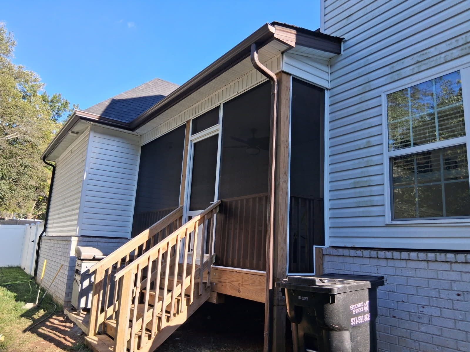 Gallery photos for Bugs Have No Chance with Our Screen Porch Upgrade: Image #1