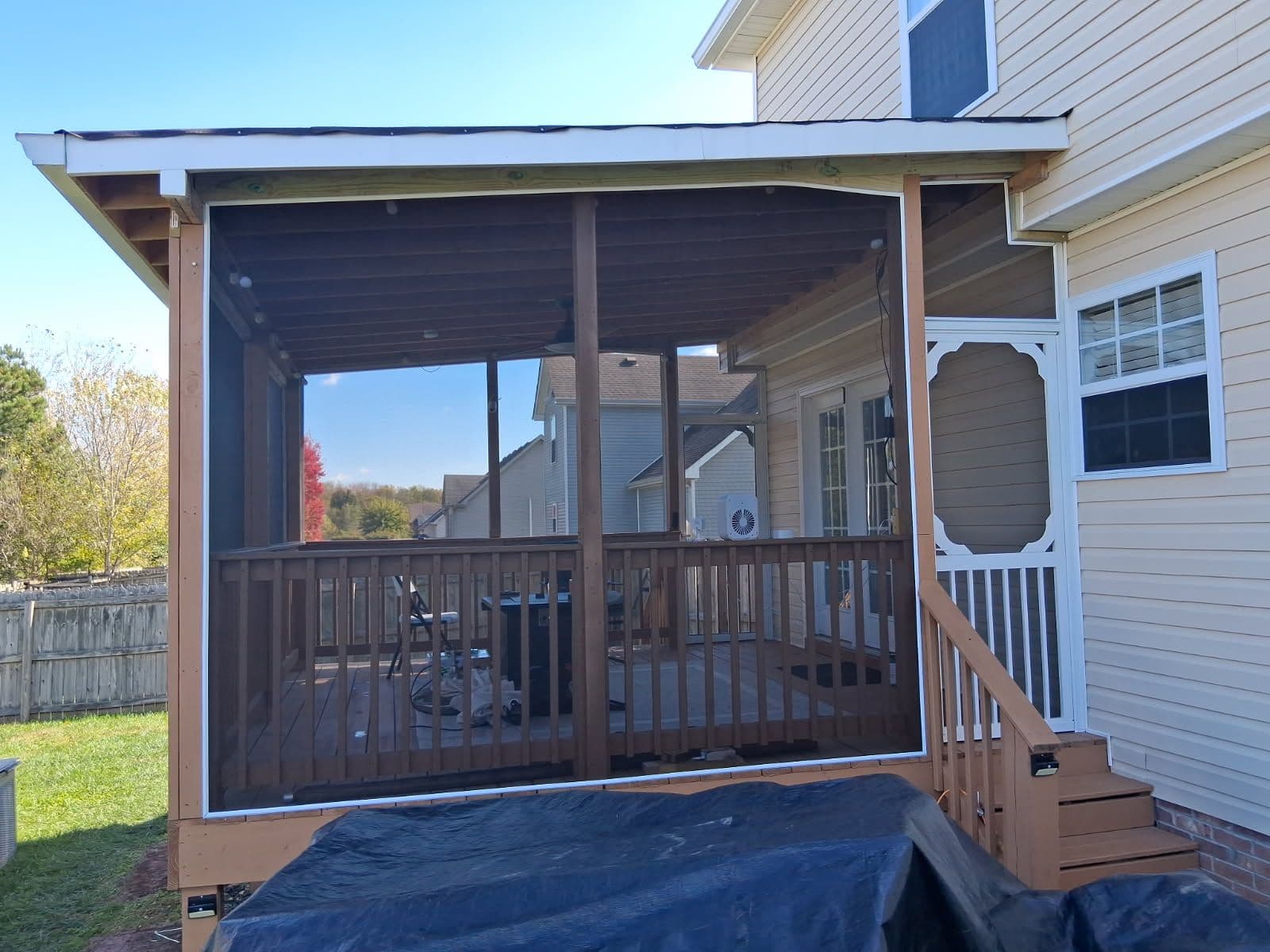 Project Beautiful Screened-In Porch in Clarksville TN image