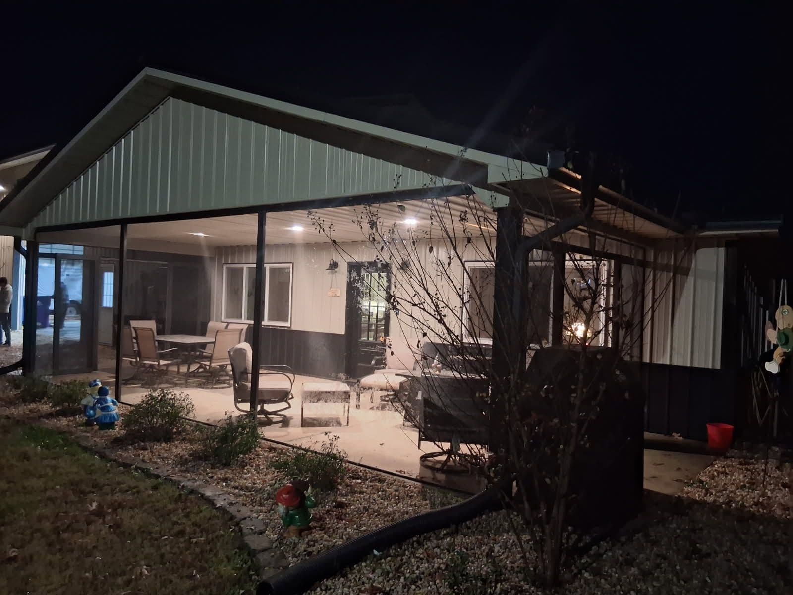 Project Screened Patio on Barndominium image