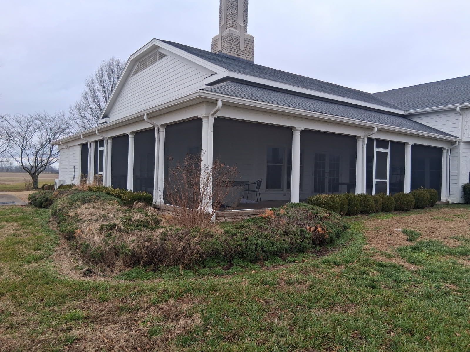 Gallery photos for Reliable Screen Porch Installation in Rural Tranquility: Image #1