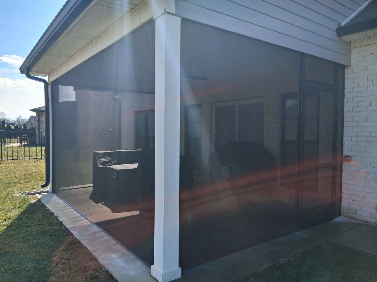 Project Enhancing Outdoor Living with Screen Patio Installation in Clarksville image