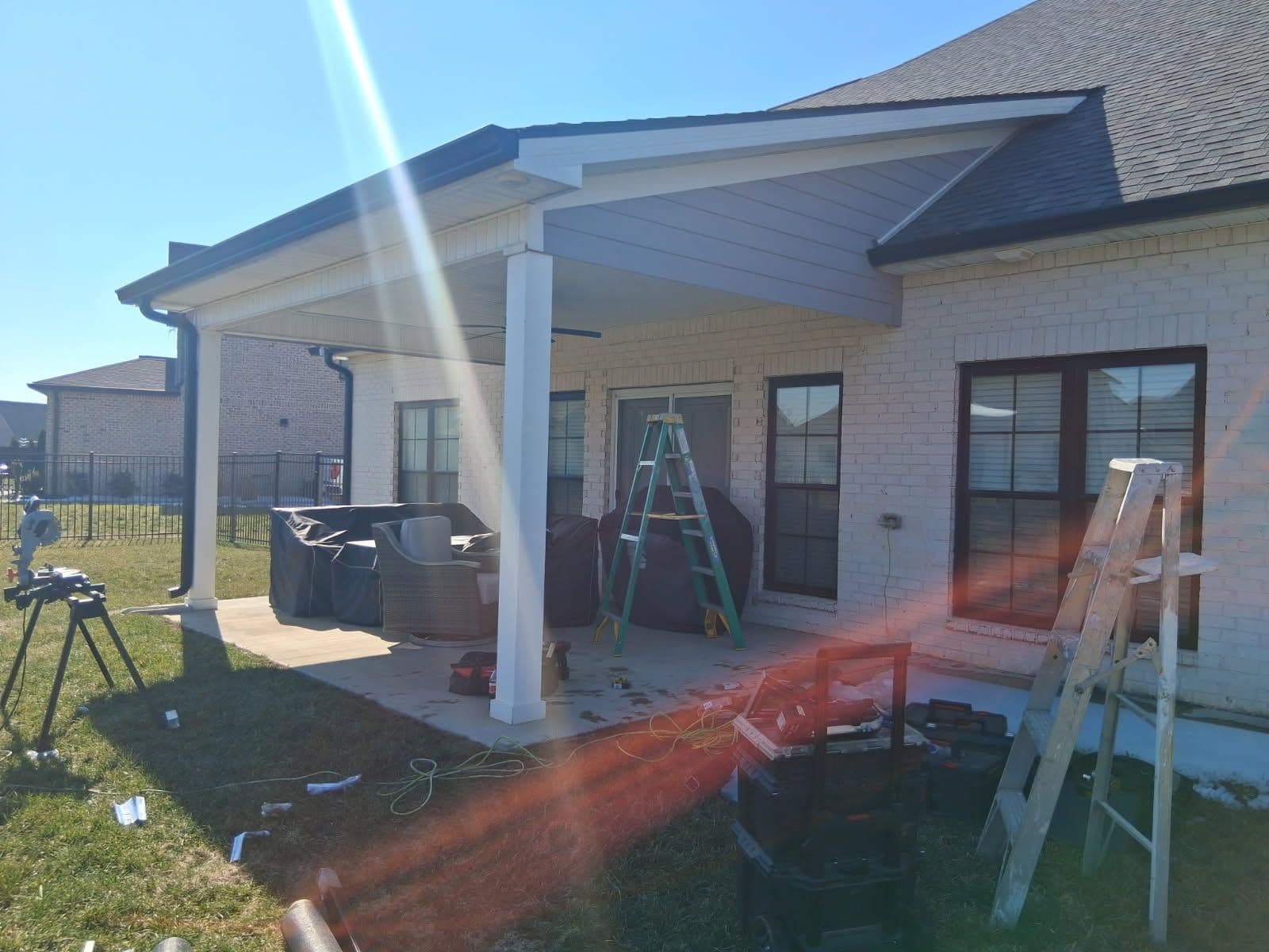 Gallery photos for Enhancing Outdoor Living with Screen Patio Installation in Clarksville: Image #3