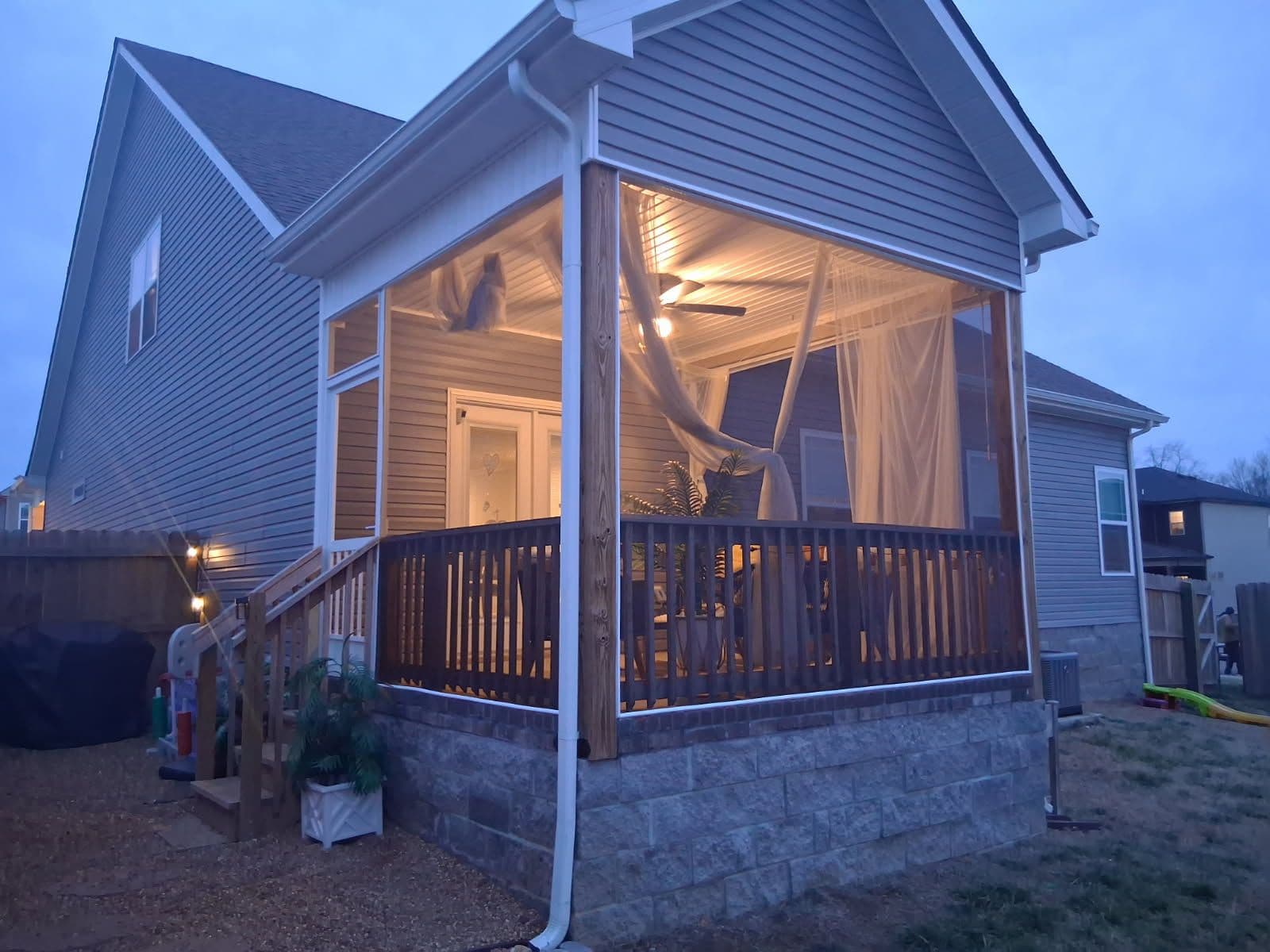 Project Enjoy Bugs-Free Evenings with Our Screened-In Porches image