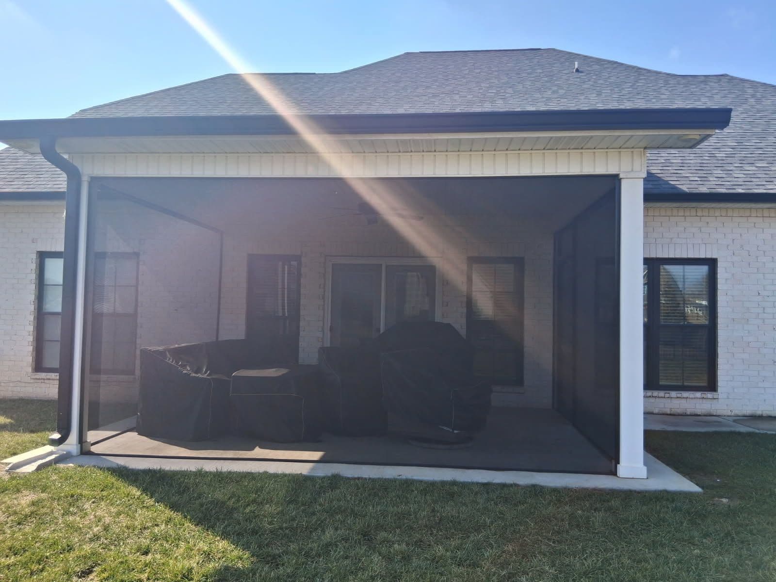 Screened-in Patio Perfect for Outdoor Relaxation in Clarksville image