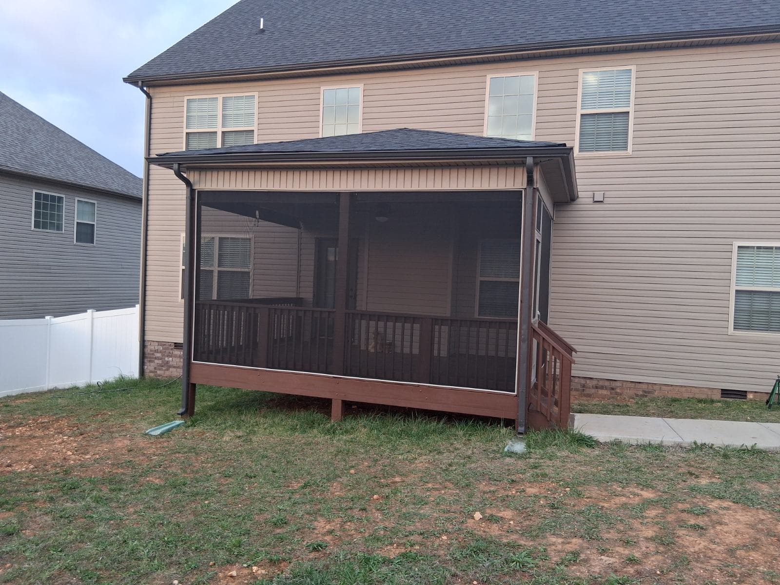 Gallery photos for Stunning Screened Porch Built to Keep Bugs Out: Image #1