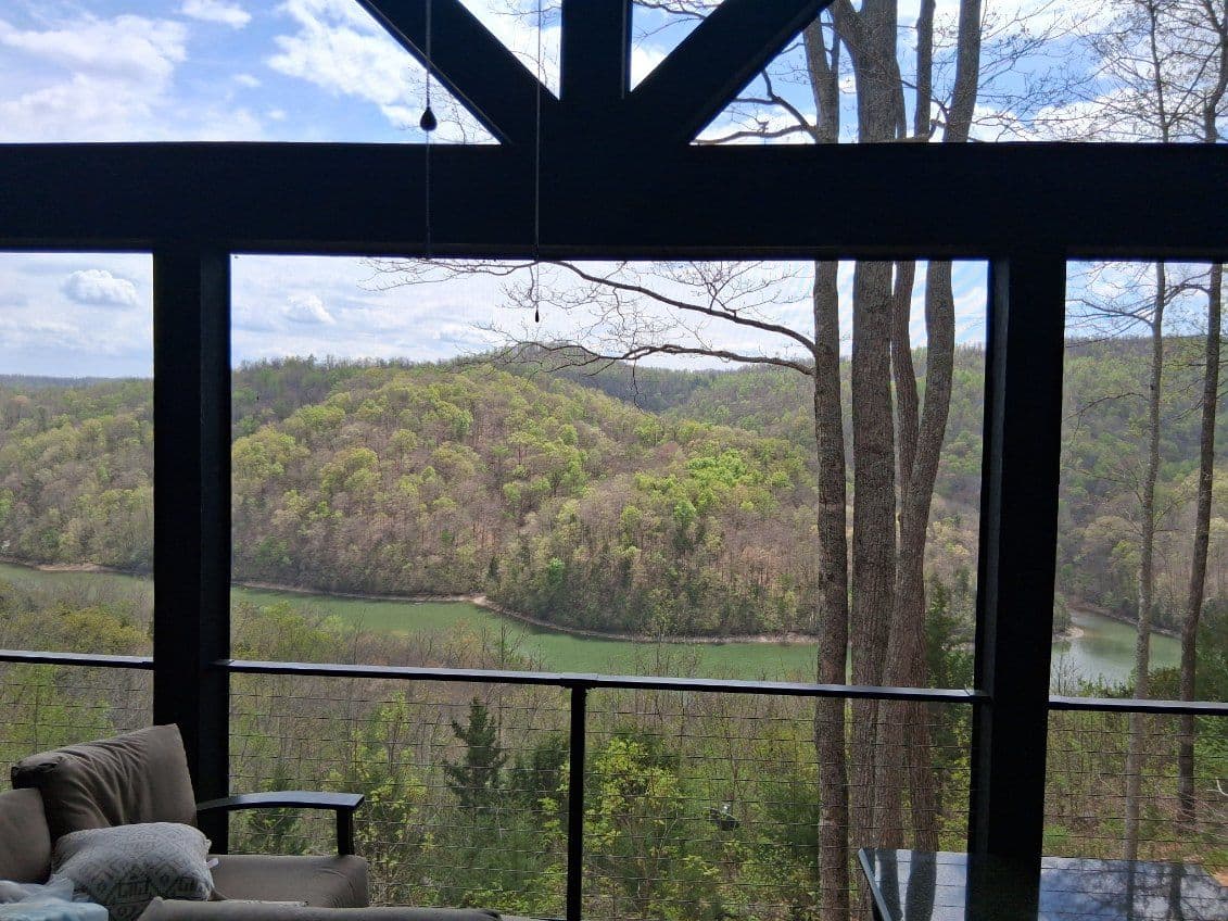 Project Screened Porch Build with Stunning Lake and Wooded Views image
