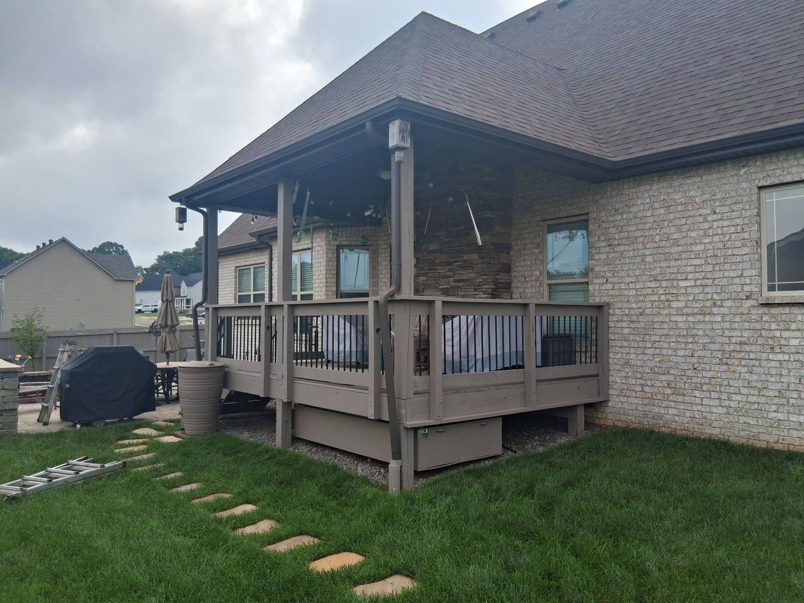 Screened Porch Transformation in Clarksville image