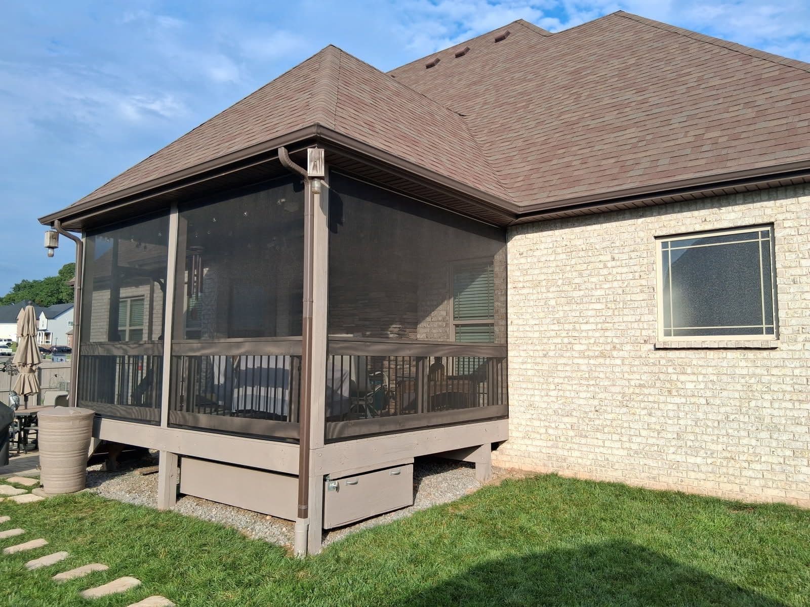 Gallery photos for Screened Porch Transformation in Clarksville: Image #1