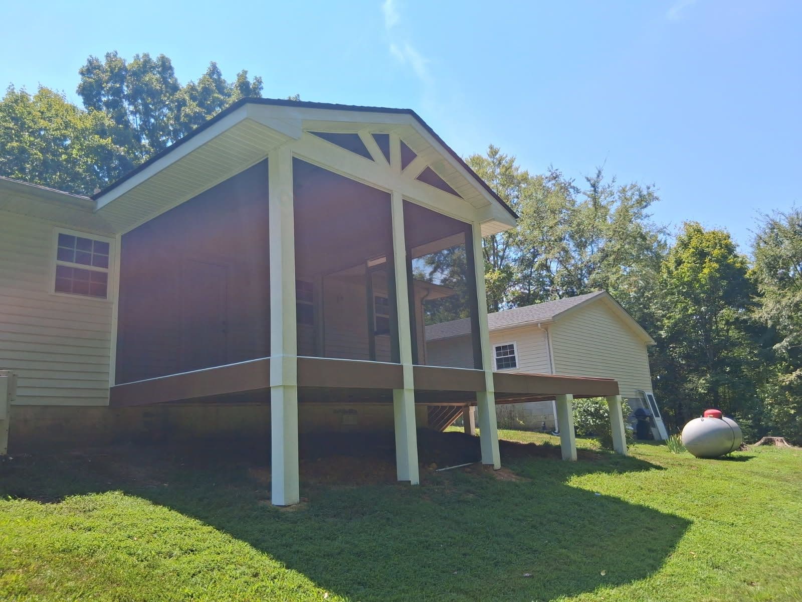 Enhanced Outdoor Living with Stunning Screen Porch image