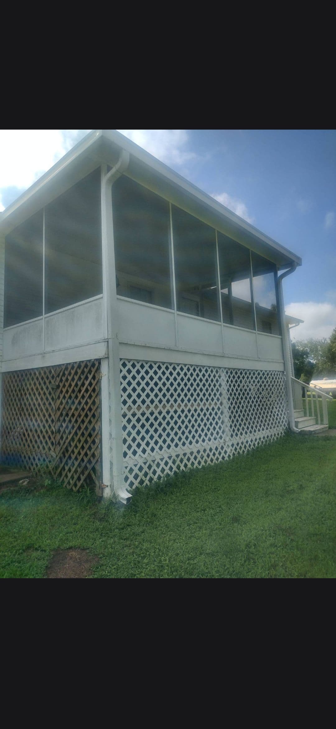 Old Screen Porch Gets a Full-View Screen Upgrade in Clarksville image