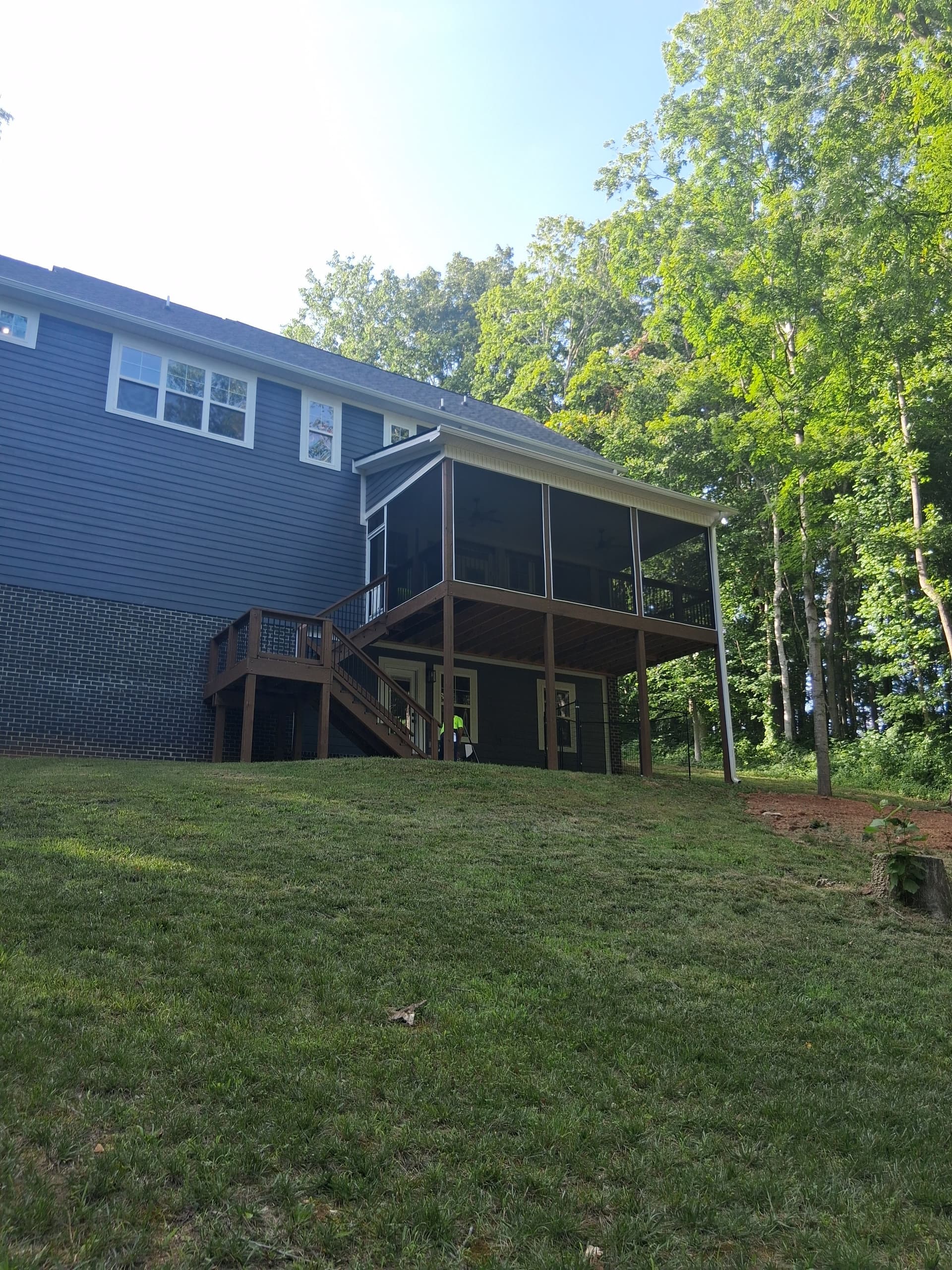 Gallery photos for Screened Deck Build Brings a Wooded Backyard to Life: Image #3