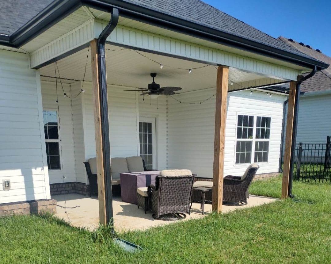 Gallery photos for Open Patio Gets a Full Screen Enclosure in Clarksville TN: Image #1