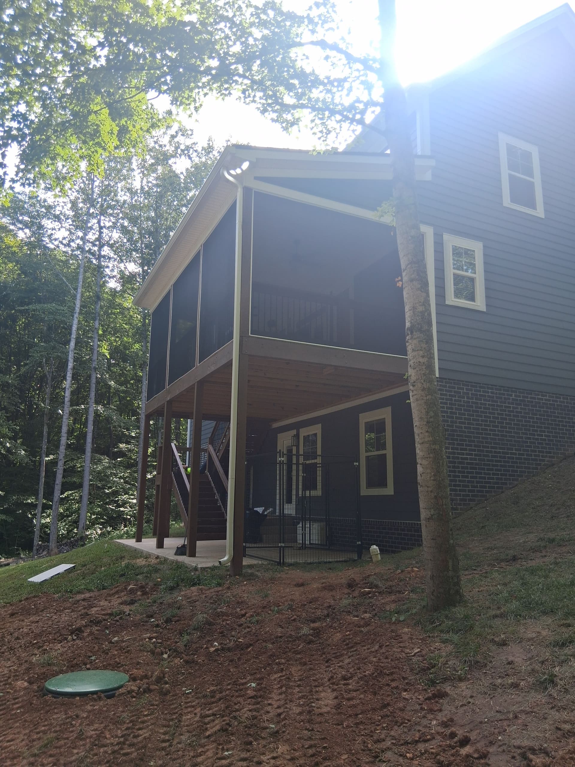 Gallery photos for Screened Deck Build Brings a Wooded Backyard to Life: Image #2