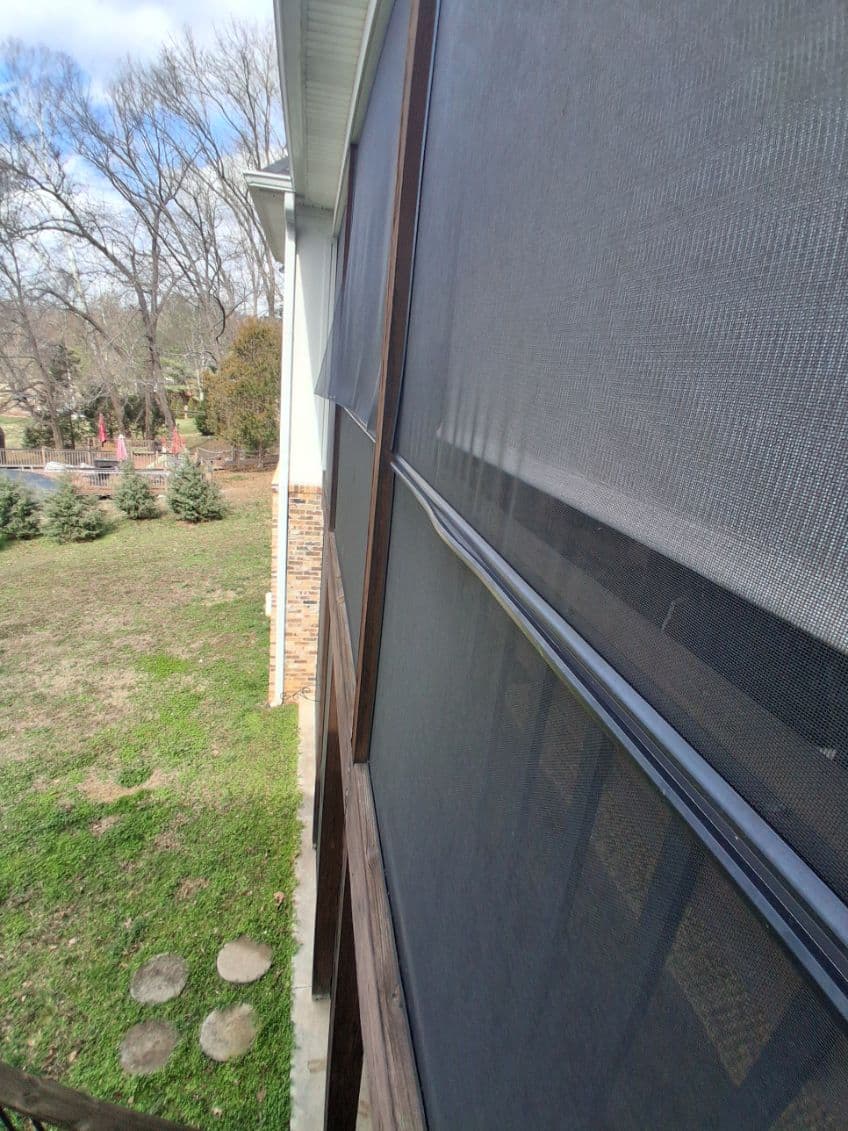 Gallery photos for Revamped Screened Porch in Clarksville: Image #2