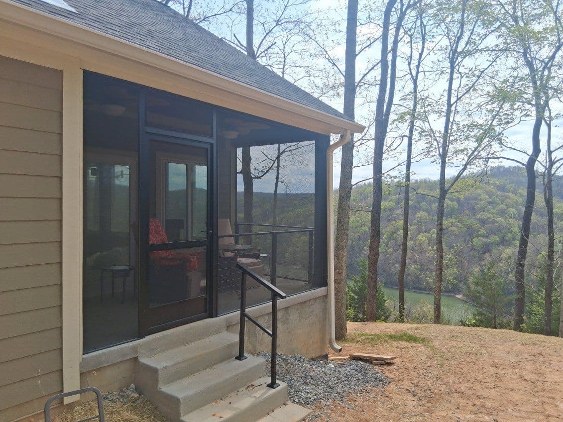Gallery photos for Screened Porch Build with Stunning Lake and Wooded Views: Image #1