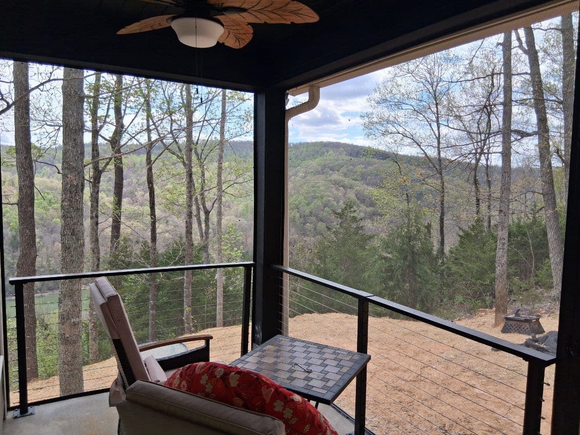 Gallery photos for Screened Porch Build with Stunning Lake and Wooded Views: Image #3